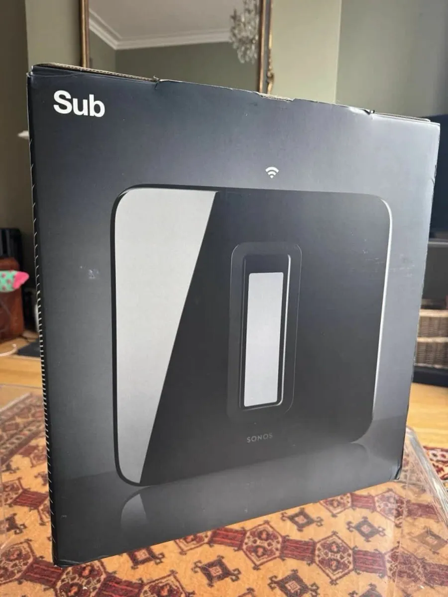 Sоnоs Sub Gen 3 Wireless Subwoofer Gloss Black - Image 1