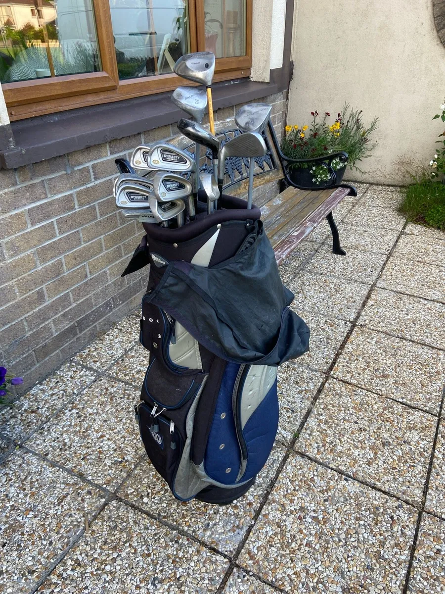 Golf.  Clubs. &. Bag - Image 1