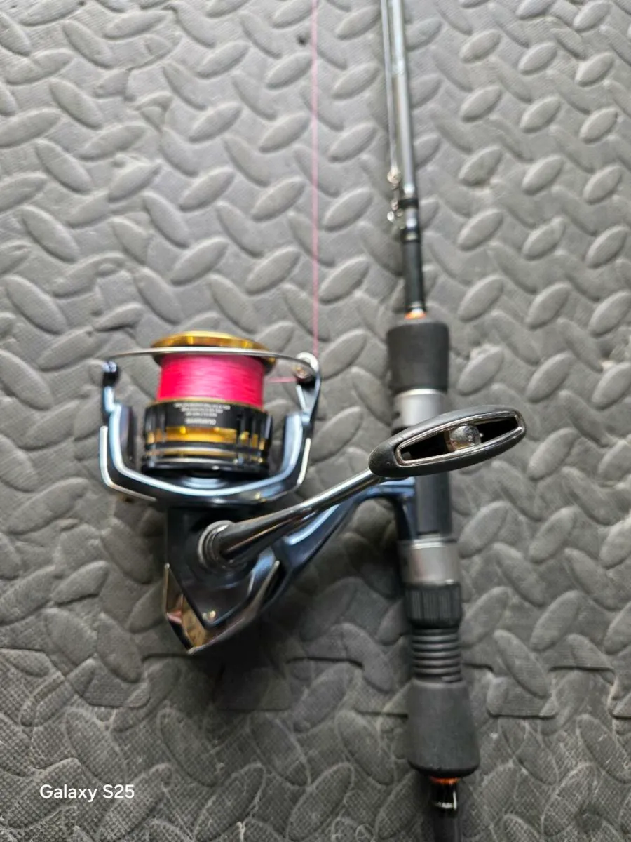 Spinning rod+reel+line & leader - Image 1