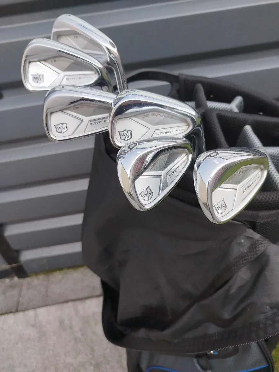 Golf clubs Wilson Staff CB irons - Image 3