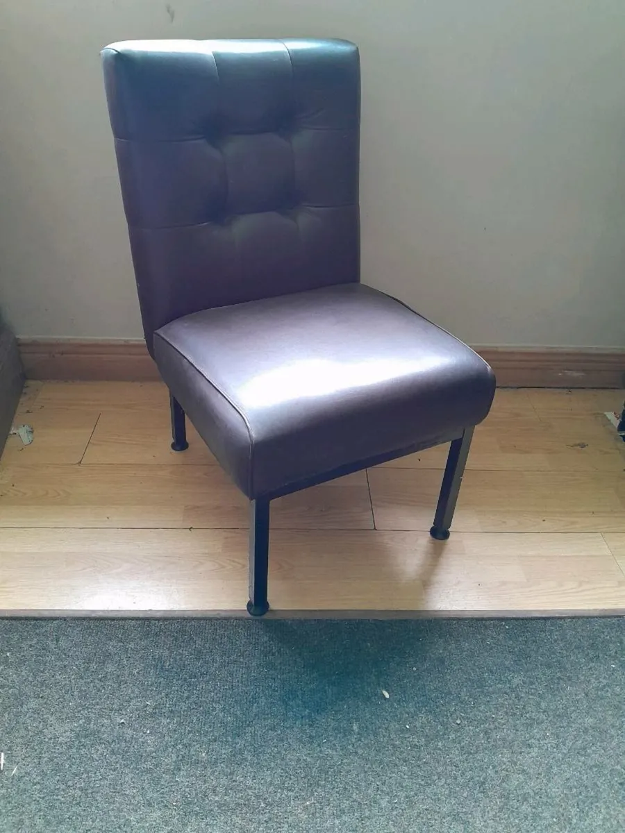 Leather chairs
