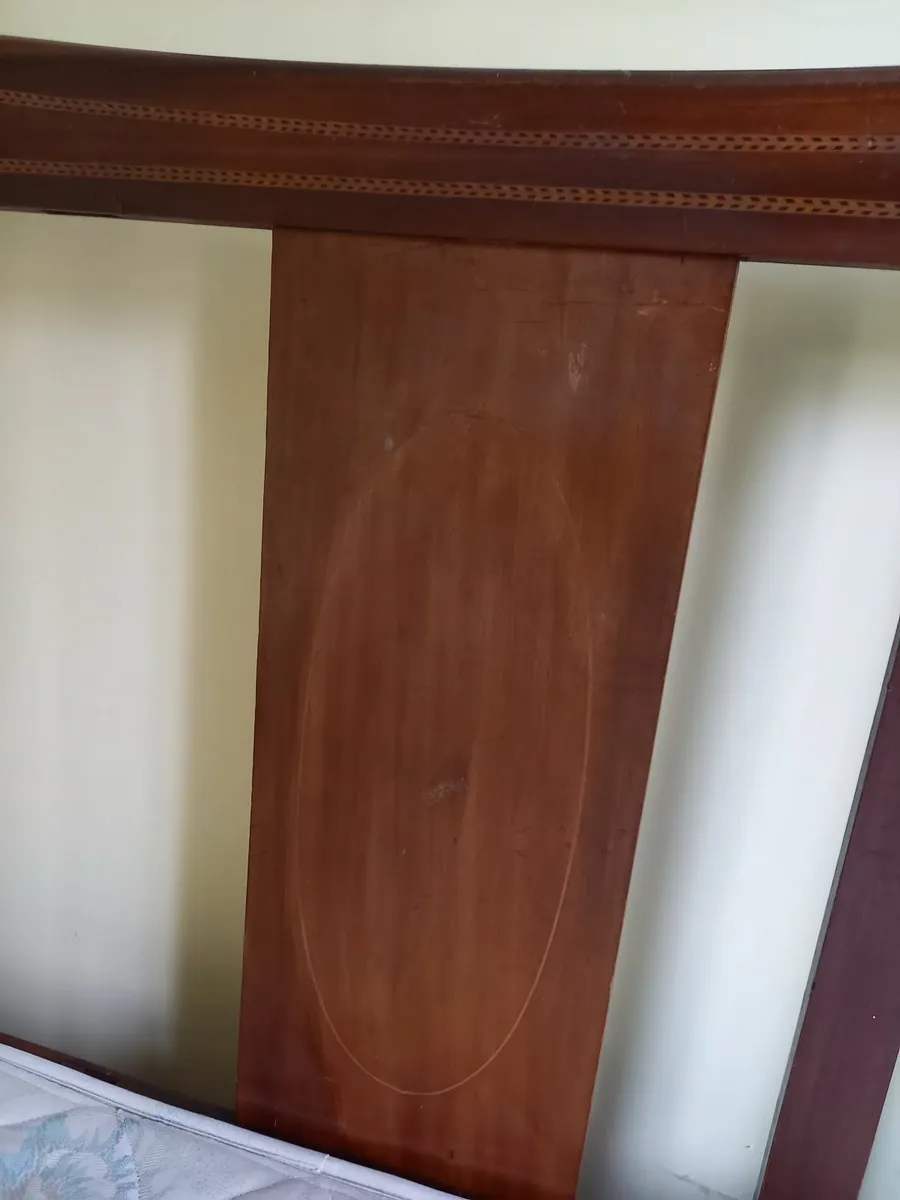 Mahogany Double Bed - Image 3