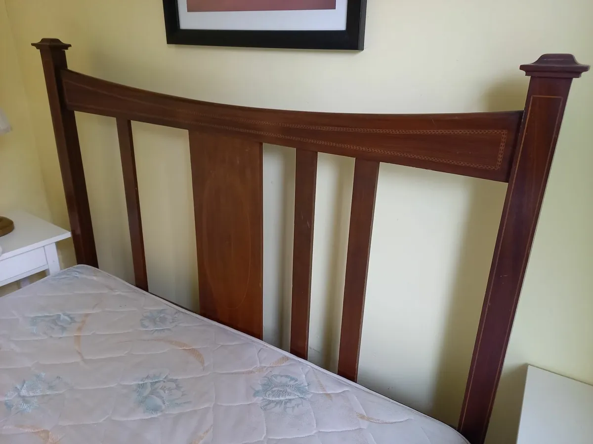 Mahogany Double Bed - Image 4