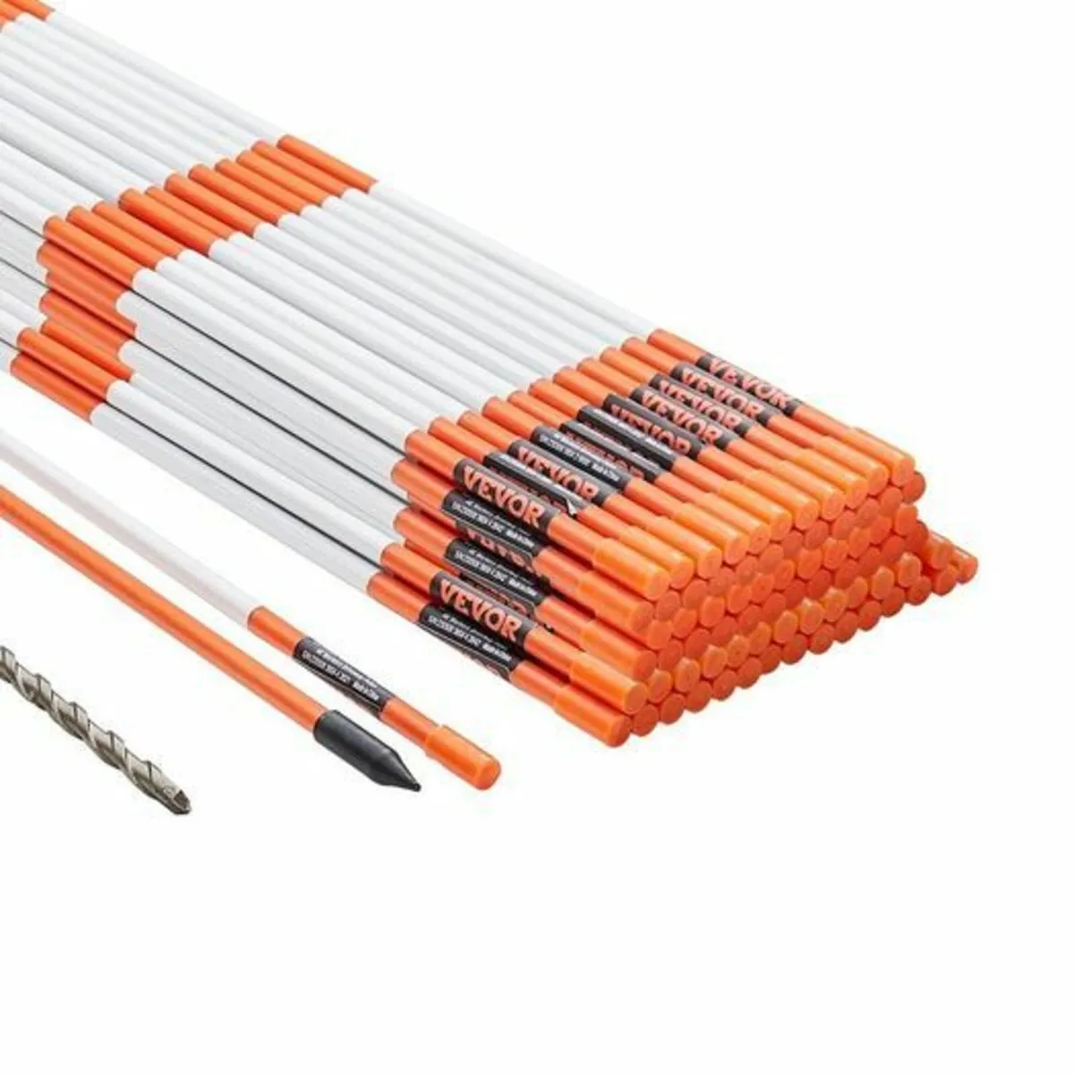Driveway Markers, 100PCS 48 inch, 0.31 inch Diamet - Image 1