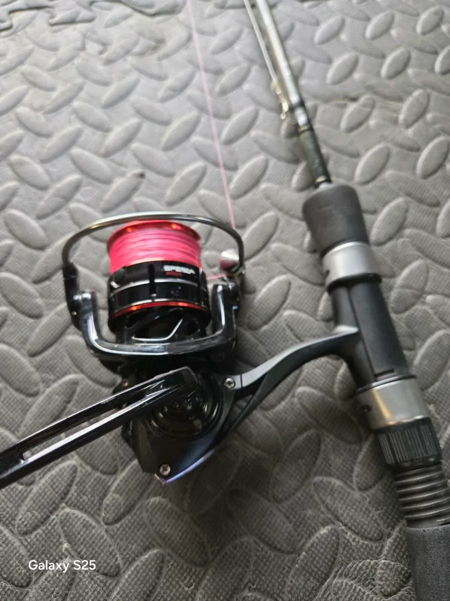 Spinning rod+reel+line & leader - Image 1