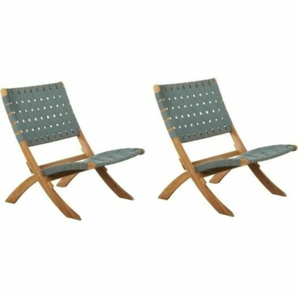 2 x Garden Chairs - Image 1