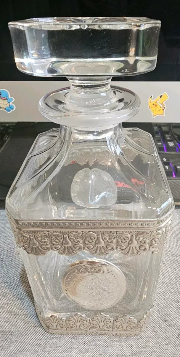 Whisky/brandy silver decanter - Image 4