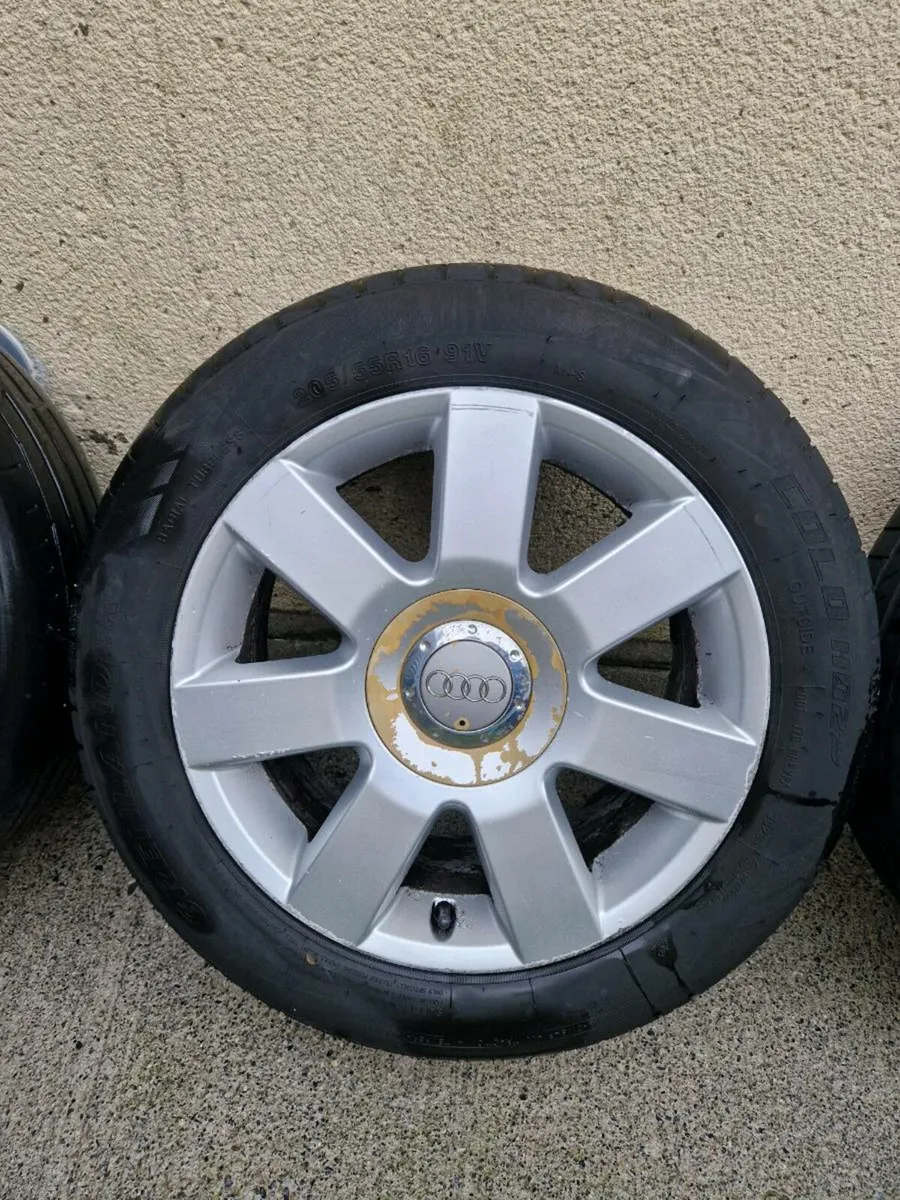 16 inch 5x100 Audi TT Alloys - Image 4