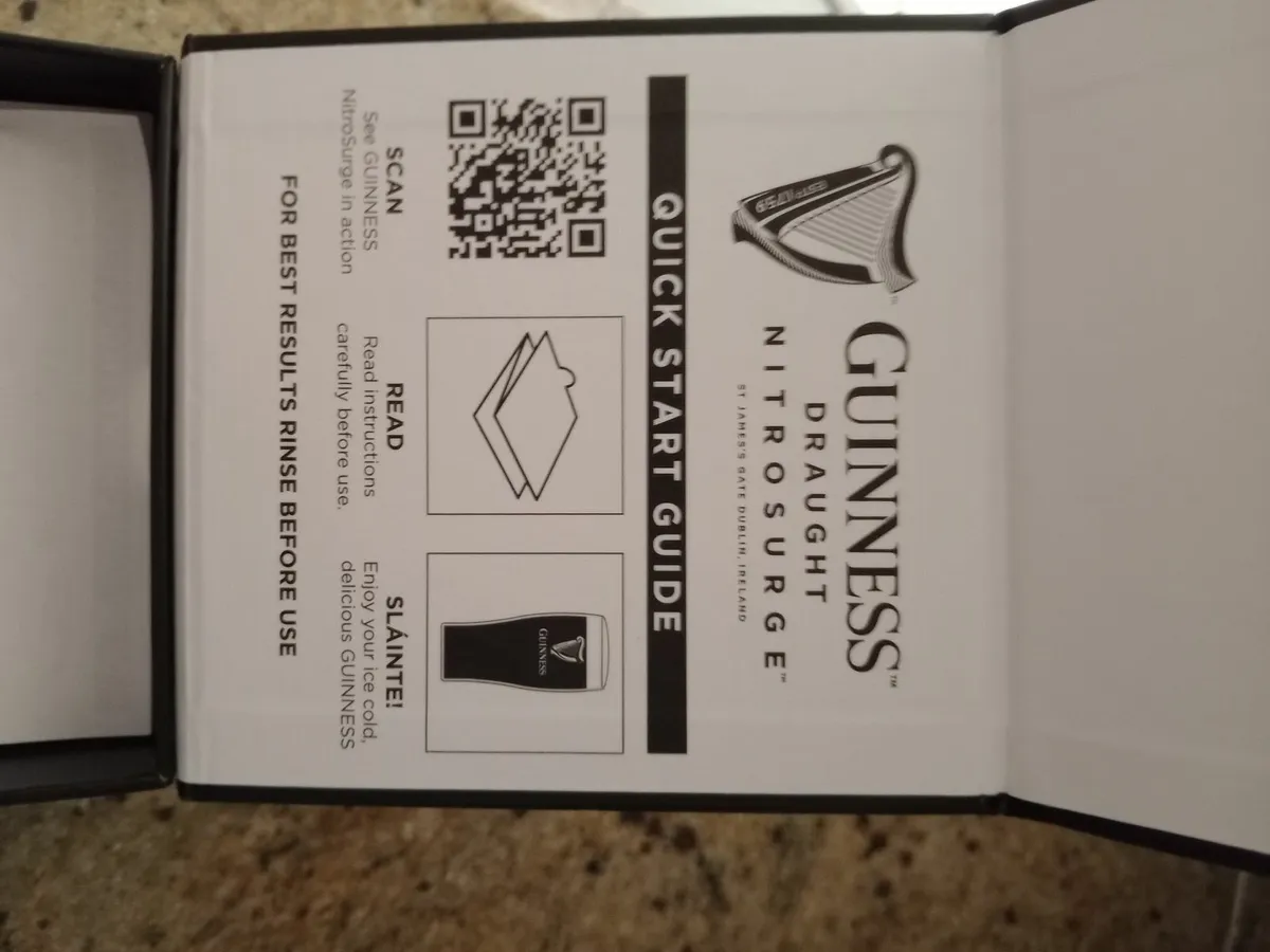 💥 NEW 💥 unused Guinness nitrosurge - Image 2