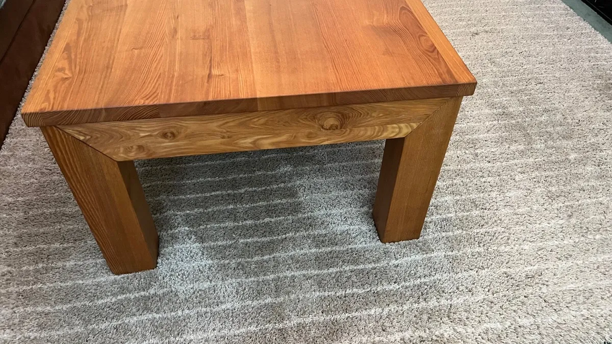 Coffee table solid oak. Scandi style - Image 4