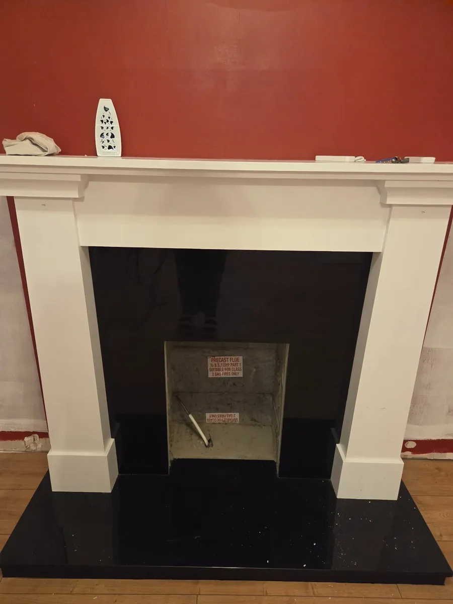 Marble fireplace - Image 1