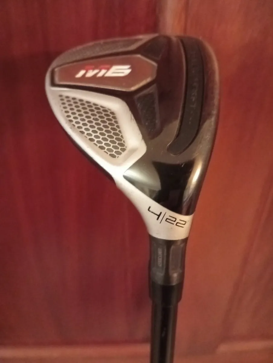 TaylorMade M6 4 Rescue/Hybrid 22 Degree Reg flex - Image 2