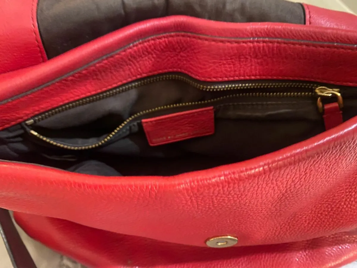 Marc Jacobs designer red bag - Image 4