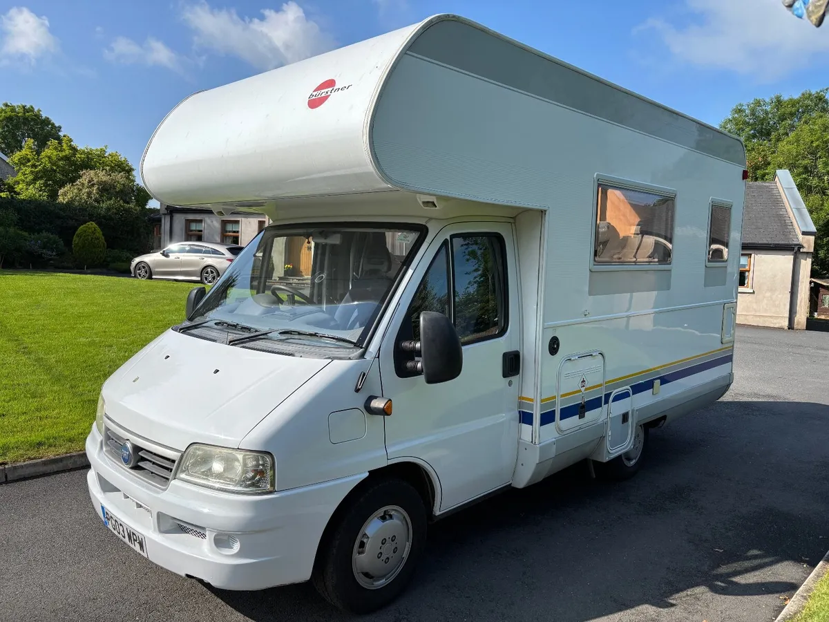 Burstner A532-2 Active Motorhome. 4belt/berth. FSH - Image 2