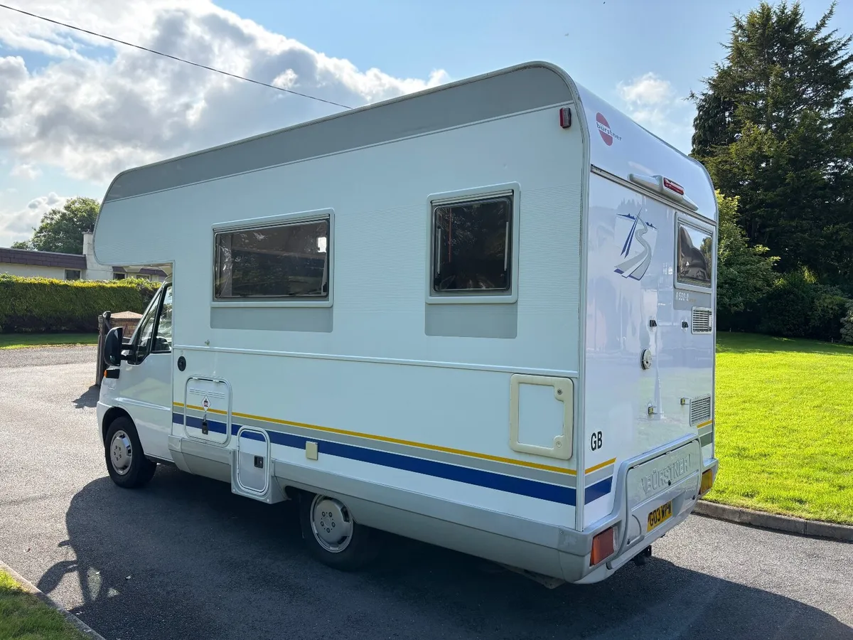 Burstner A532-2 Active Motorhome. 4belt/berth. FSH - Image 4
