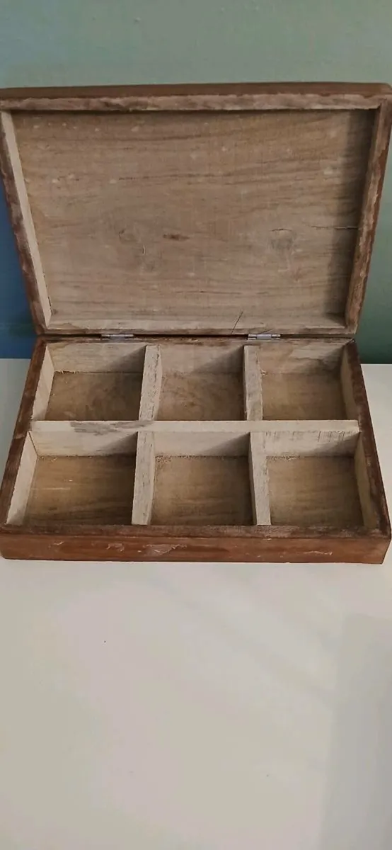 3 Vintage Wooden Boxes - Image 3