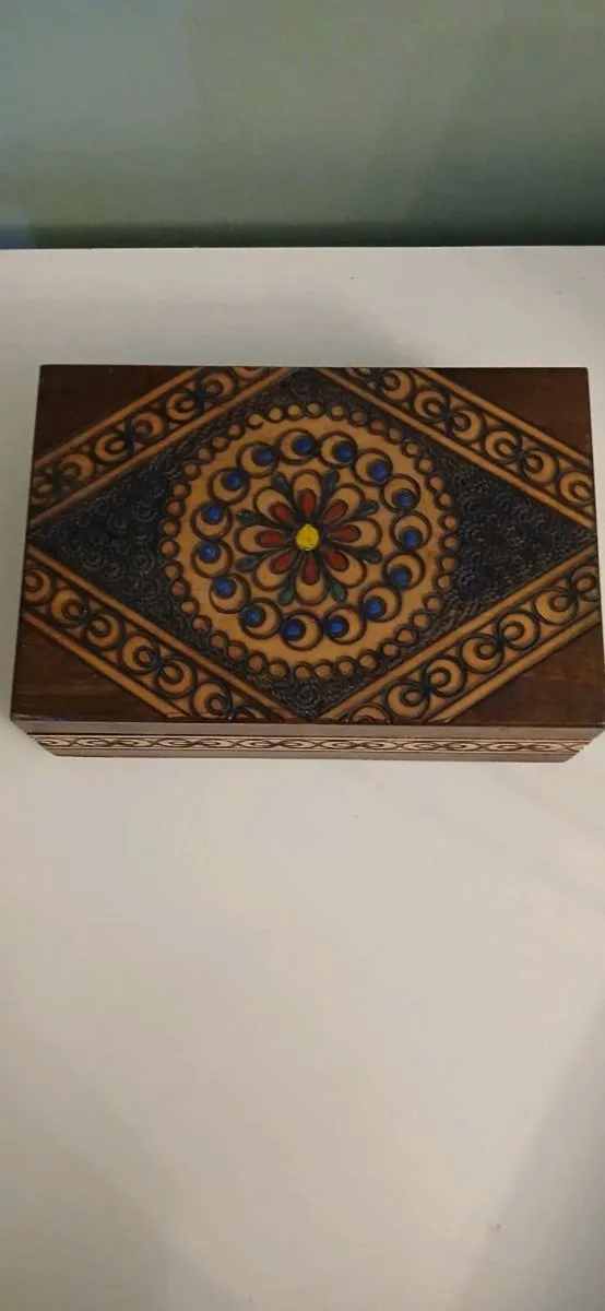 3 Vintage Wooden Boxes - Image 4
