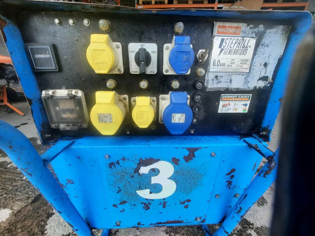 Stiphill 6kva silent diesel generators for sale - Image 4