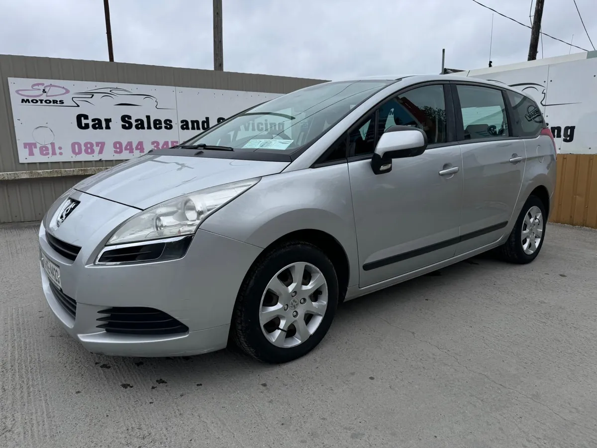 2010 Peugeot 5008  1.6D 7 Seater Warranty - Image 1