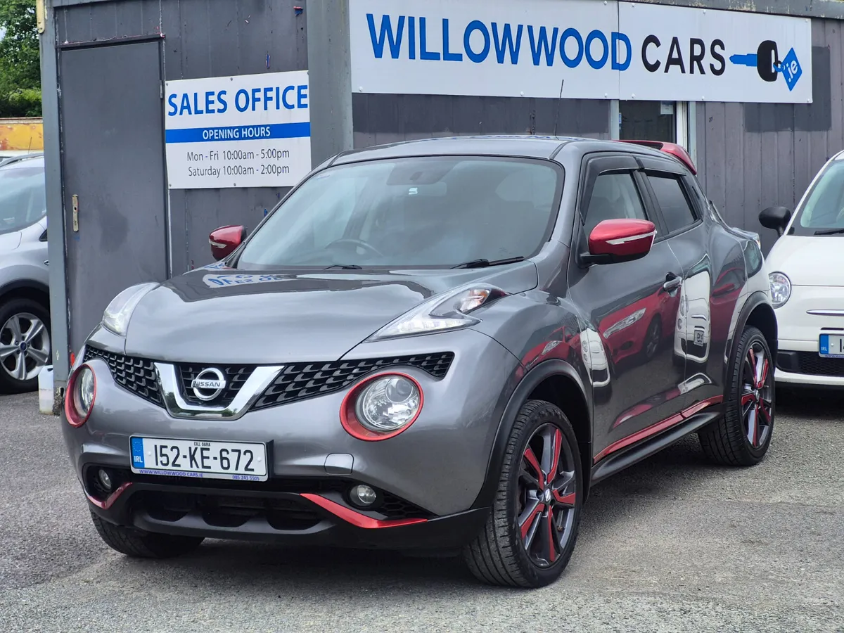 Nissan Juke 1.5dci sv red ex-t pk 2015 new NCT - Image 1