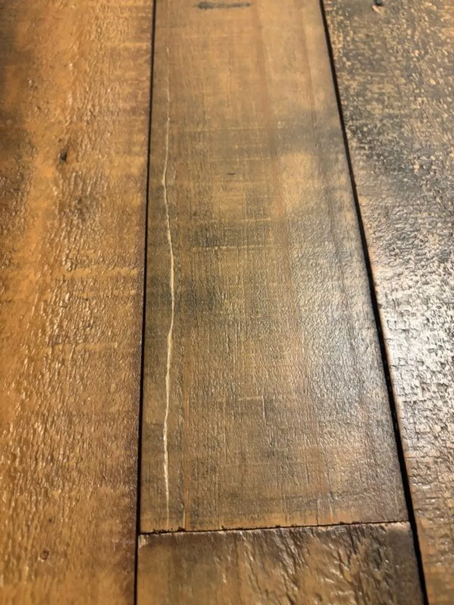 Reclaimed Wood Benches x 2 - Image 4