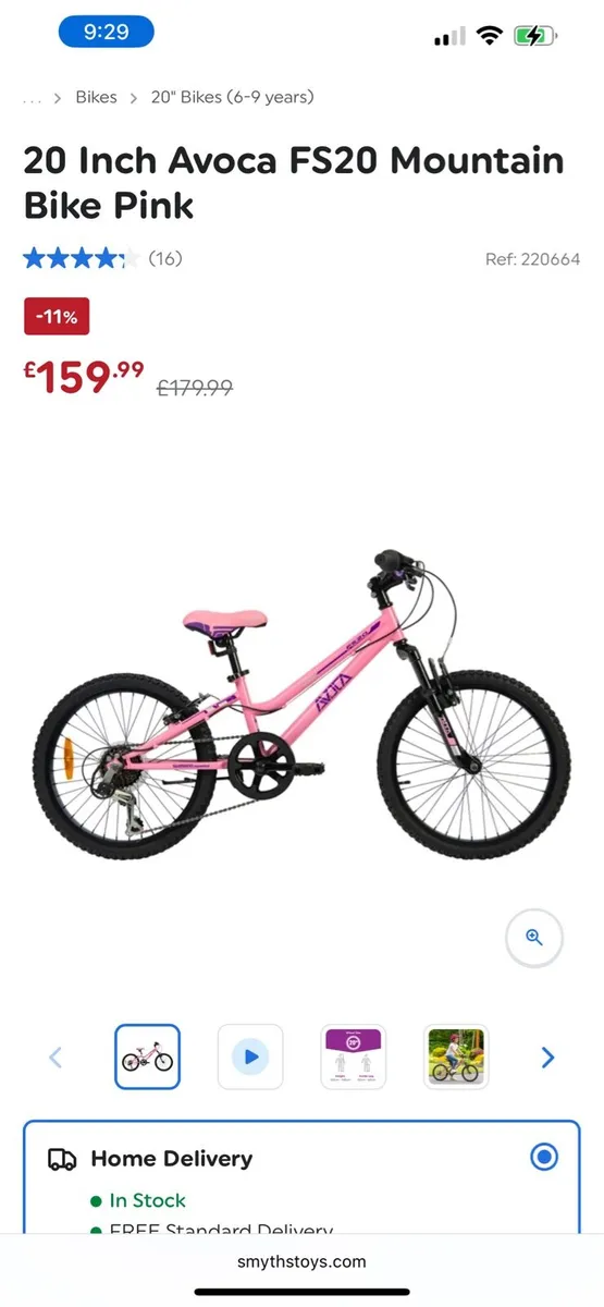 Girls Bike - Image 2