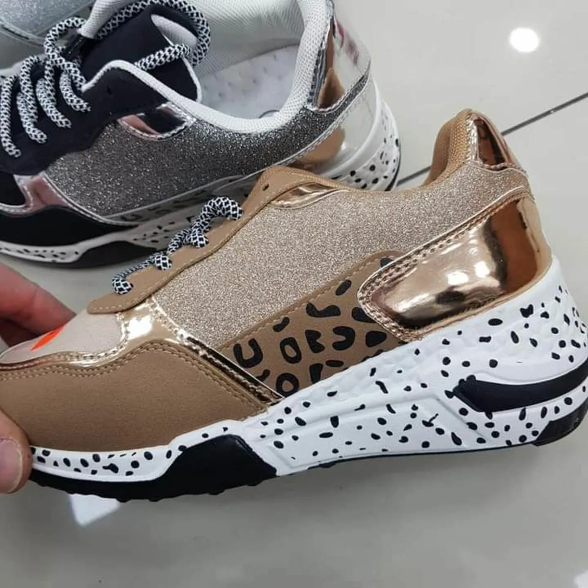 New Leopard Runners sizes 3-8 - Image 2