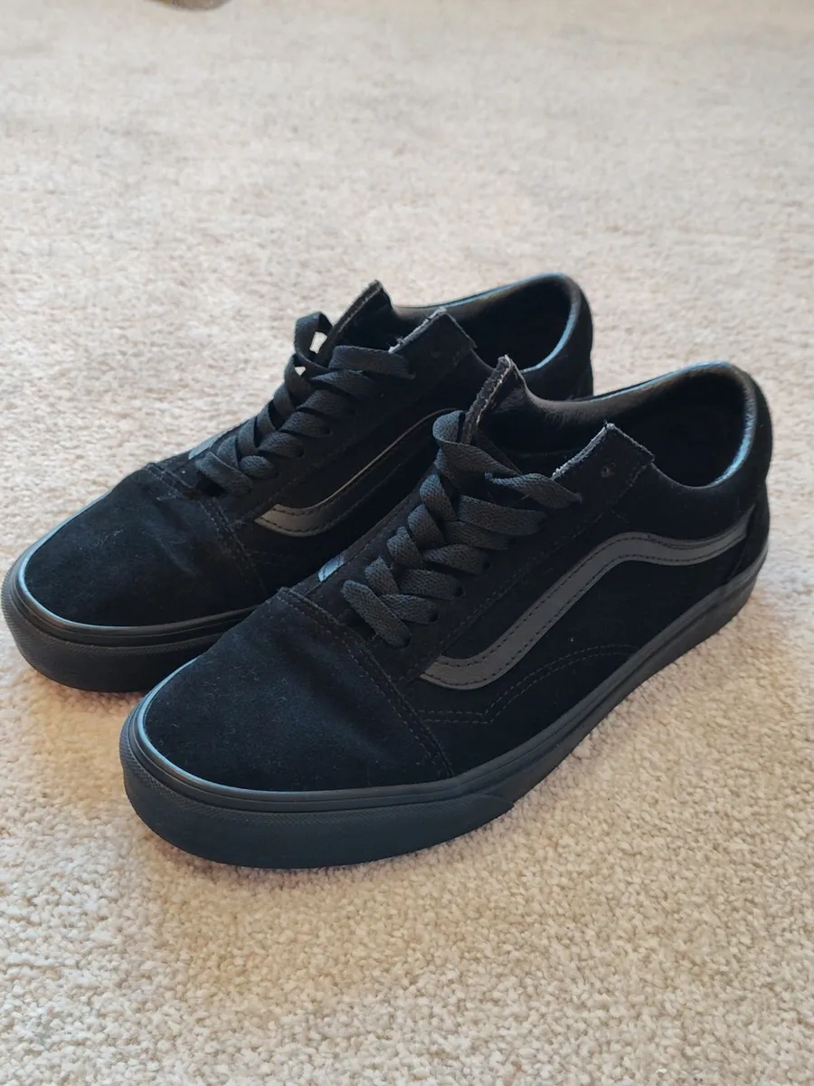 Black Vans Old School  Trainers (UK Size 8) - Image 2