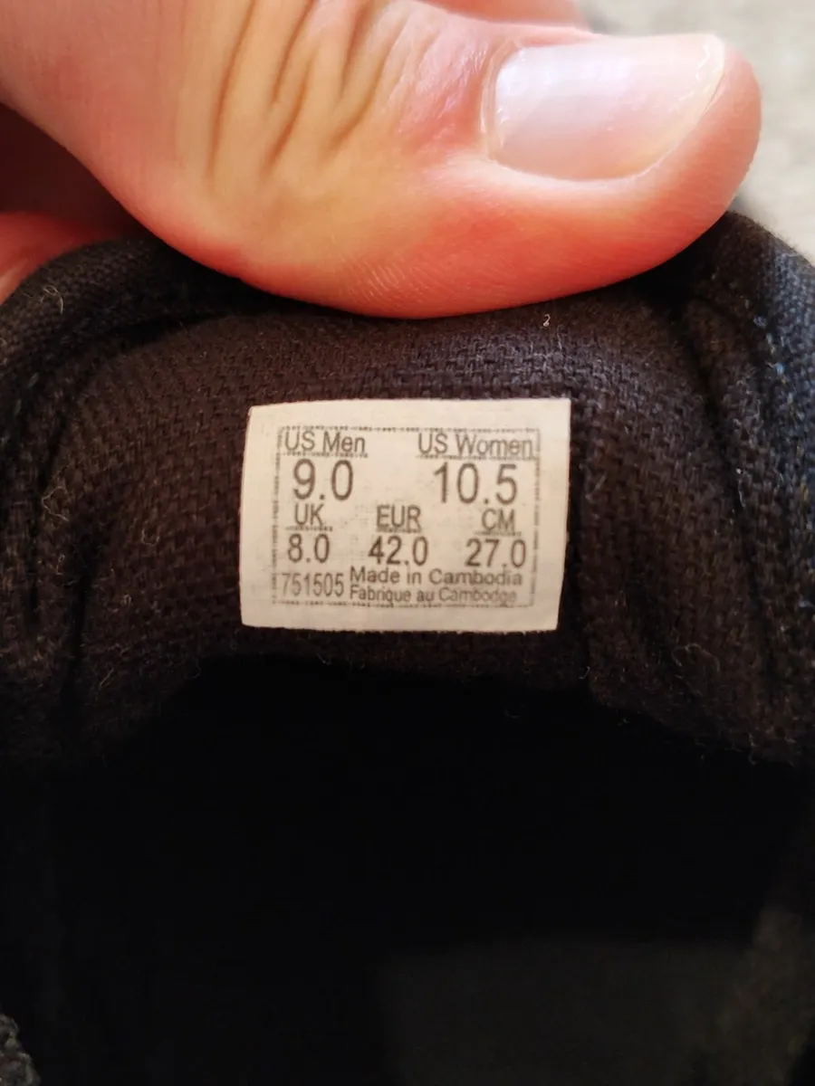 Black Vans Old School  Trainers (UK Size 8) - Image 3