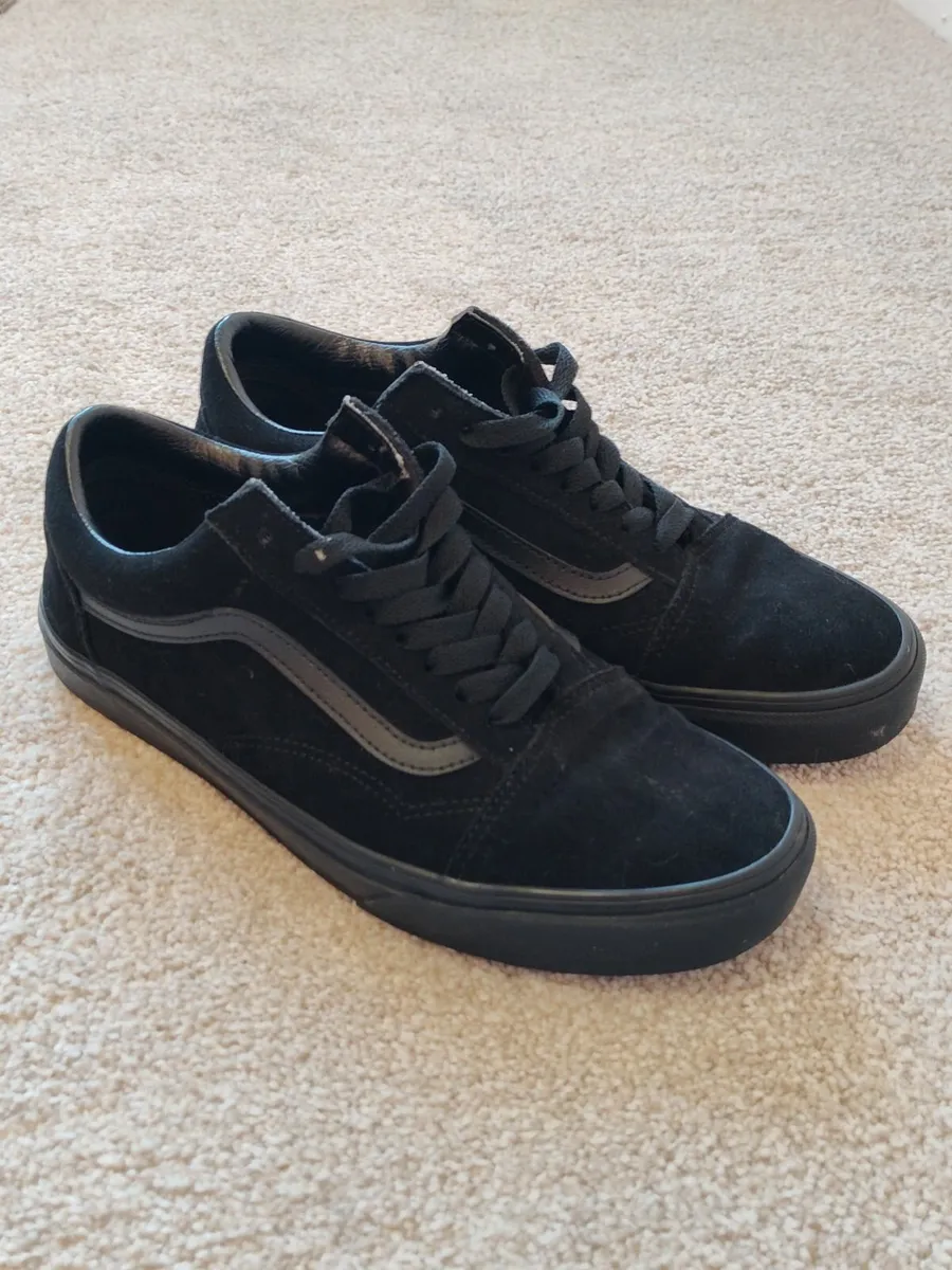 Black Vans Old School  Trainers (UK Size 8) - Image 1