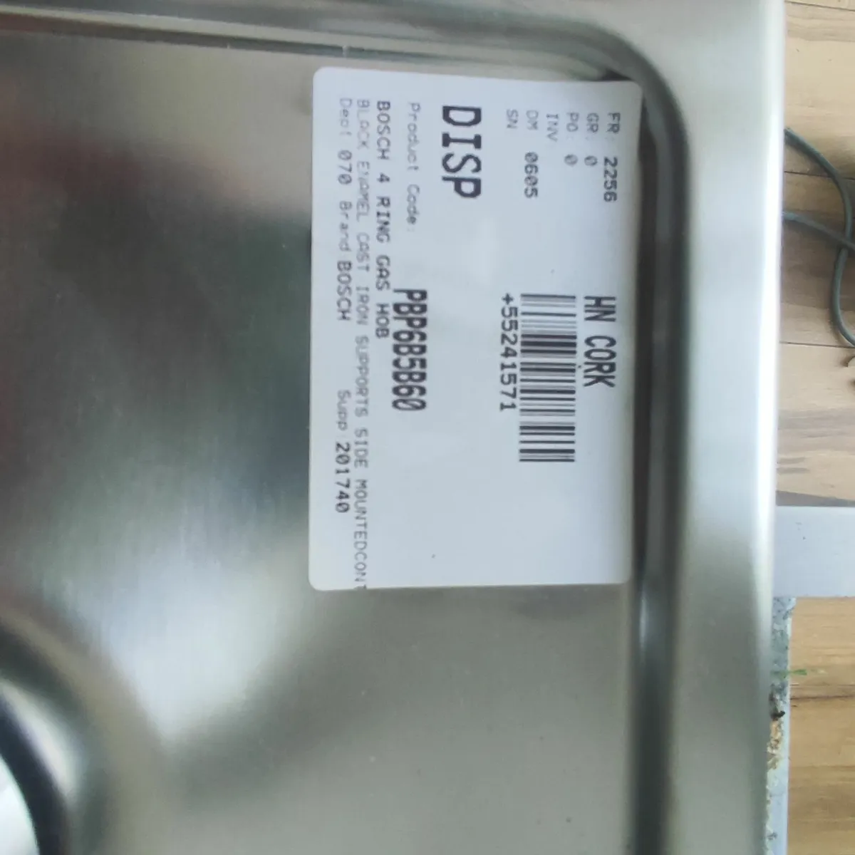 New Bosch gas hob - Image 1