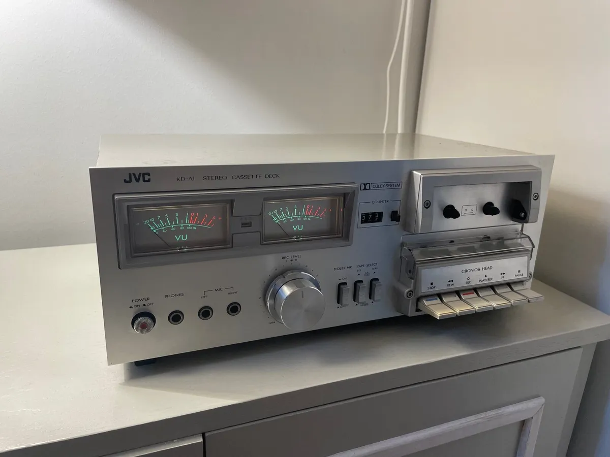 JVC KD-A1 Stereo Cassette Deck - Image 1
