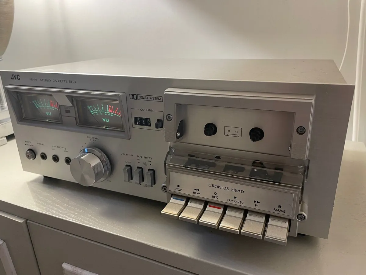 JVC KD-A1 Stereo Cassette Deck - Image 3