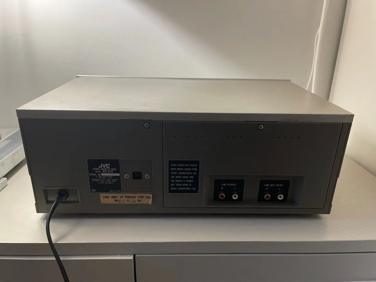 JVC KD-A1 Stereo Cassette Deck - Image 4