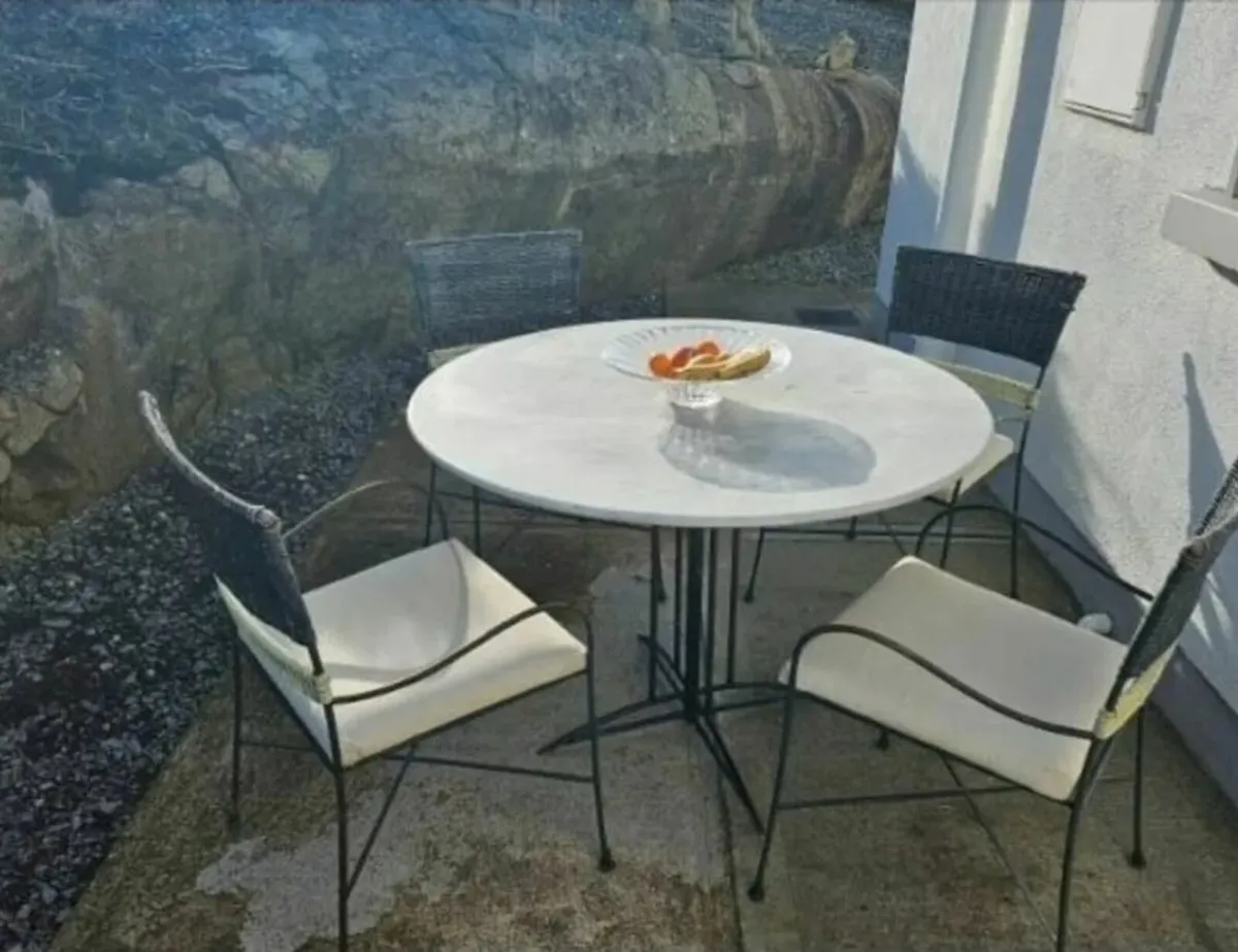 Marble table