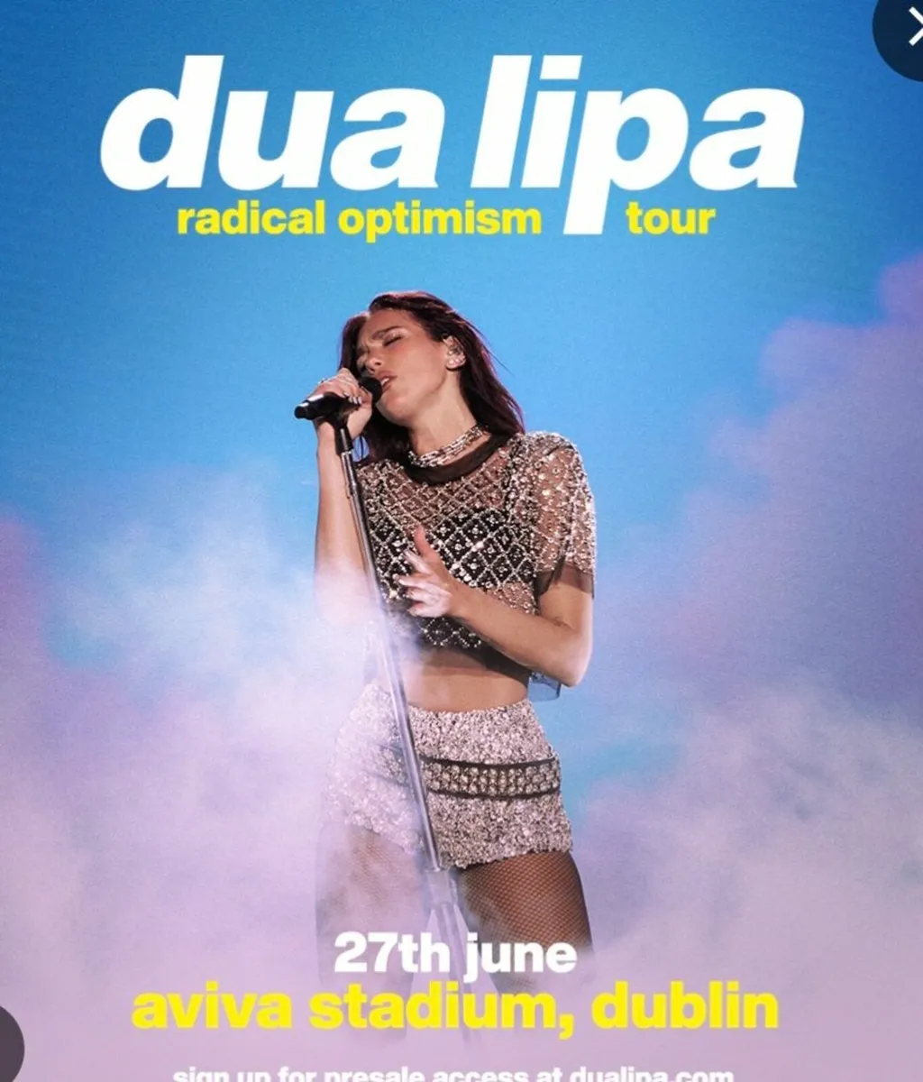 Dua lipa tickets