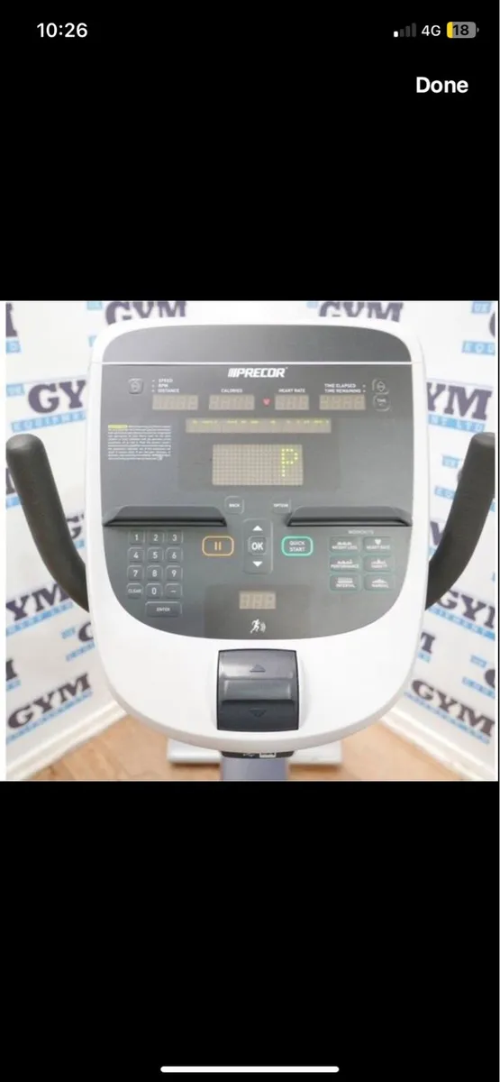 AGE FRIENDLY PRECOR RECUMBENT BIKE - Image 3