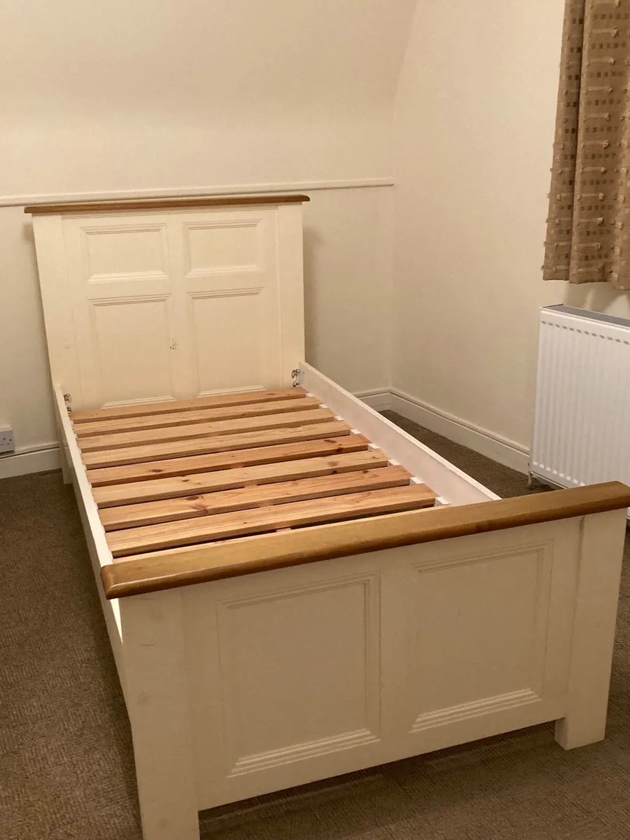 Single bed and bedside locker - Image 2