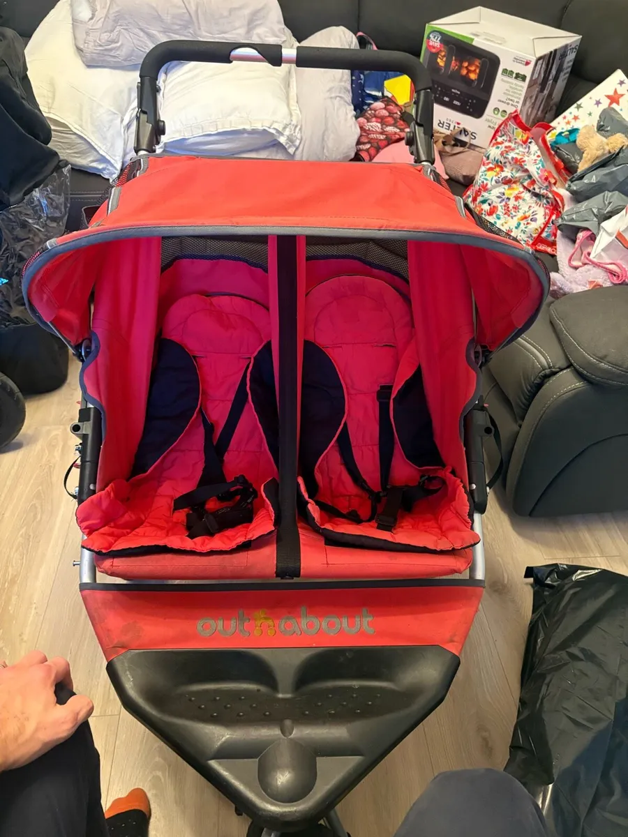 Out N About Nipper Double Buggy - Image 2