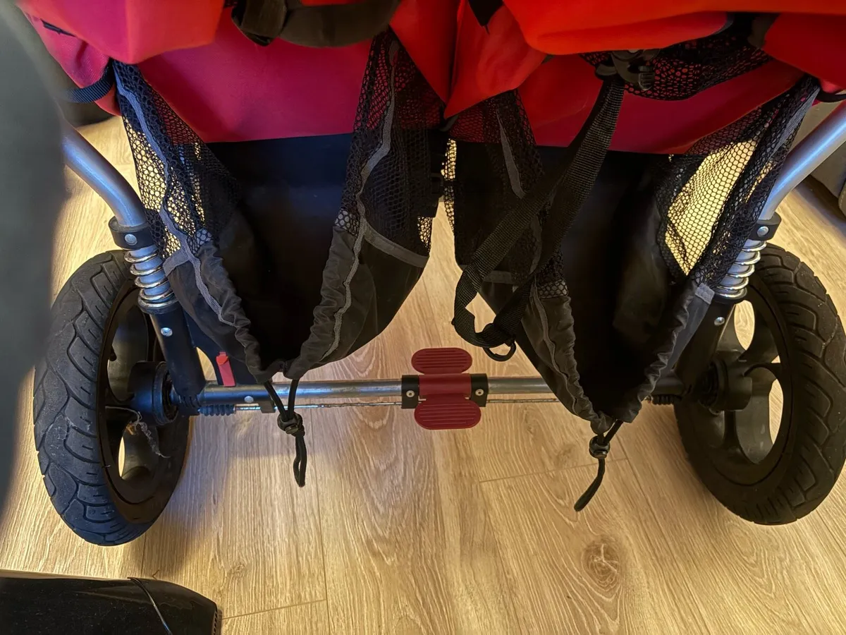 Out N About Nipper Double Buggy - Image 4
