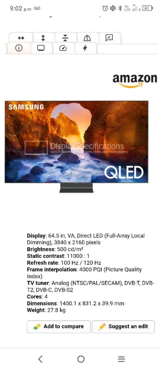 Samsung QE65Q90RAT - Image 2