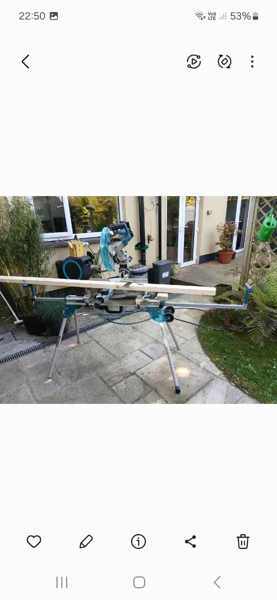 Makita chop saw - Image 1