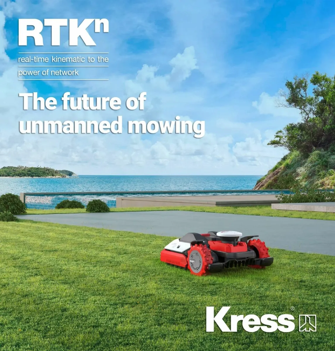 Kress RTK Robot lawnmower - Image 3