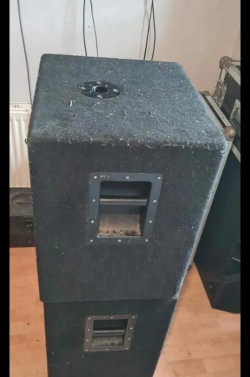 Bass Speakers Front Loaded PA - Image 3