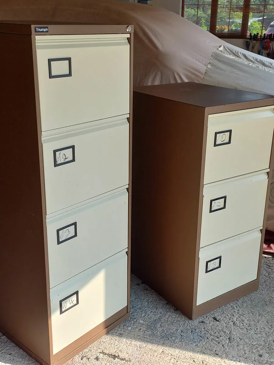 Filing cabinets & printer IR1022A - Image 2