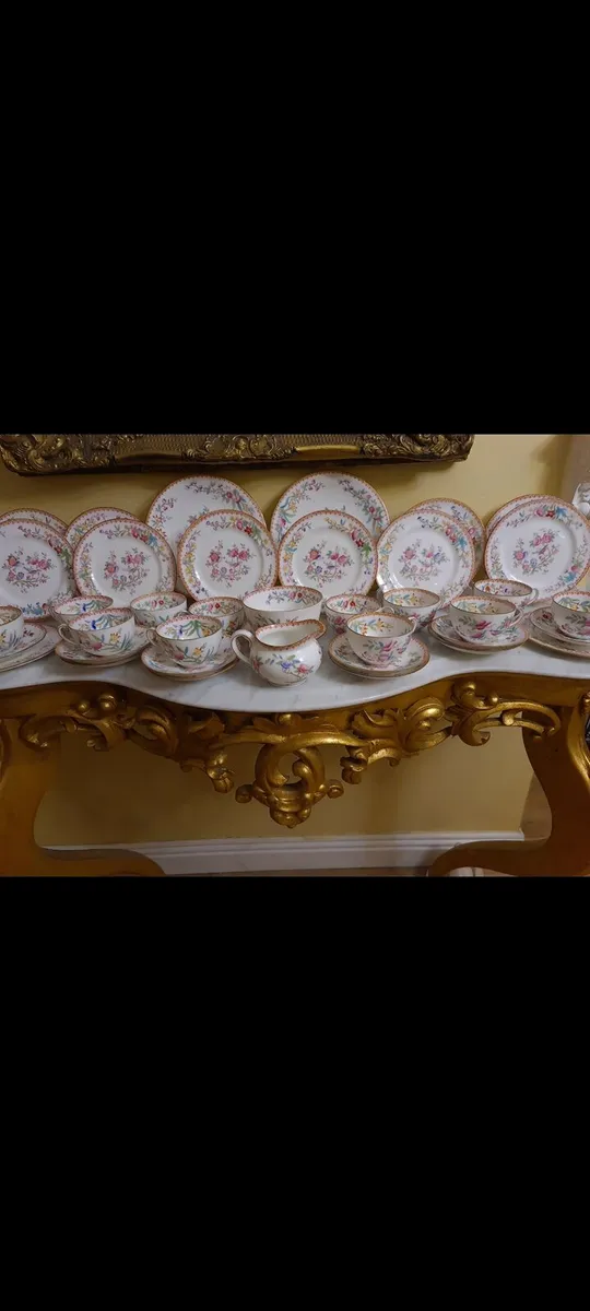 Royal Doulton double antique teaset - Image 1
