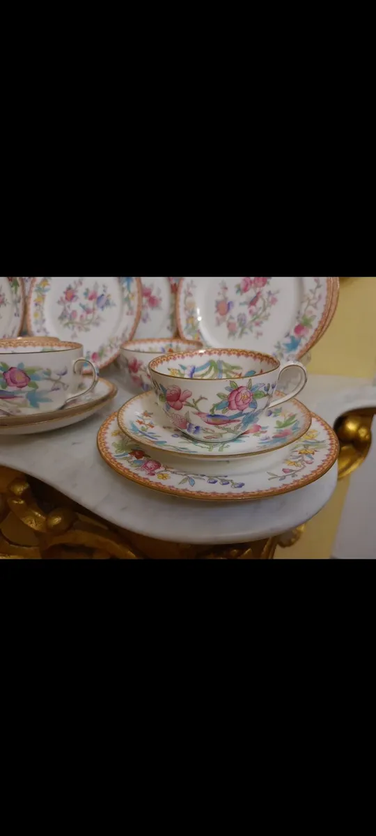 Royal Doulton double antique teaset - Image 2