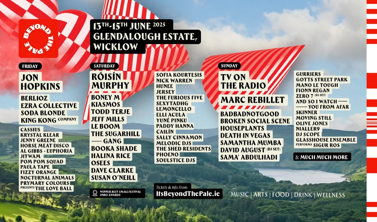 Beyond The Pale Sunday Ticket x 2