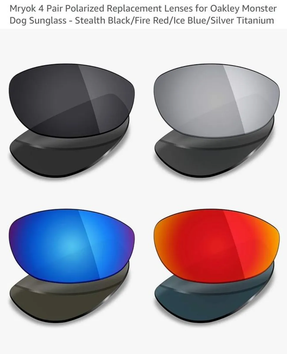 Oakley monster "Dog" replacement lenses