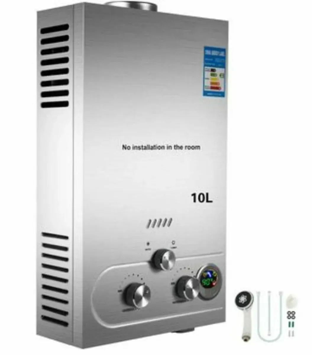 10L Instant Gas Heater for Bathroom Use - Image 1